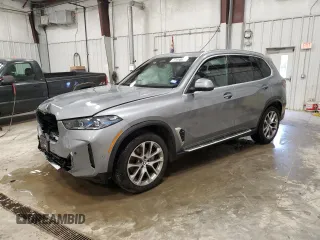2025 BMW X5 sDrive40i with VIN 5UX13EU06S9W26538, listed as a Copart auction lot 50222715 with 0 mi miles and Clean Title. Bid and sale history available at carsss.com. Image 1.