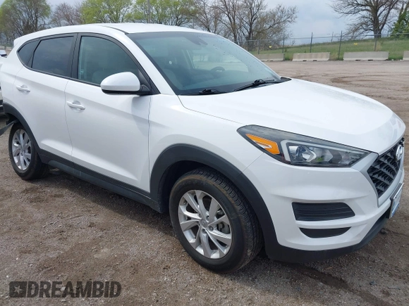 2020 Hyundai Tucson SE z VIN KM8J23A4XLU118308, wystawiony jako IAAI lot #42124044 z przebiegiem 52 416 mil mil oraz . Historia ofert i sprzedaży dostępna na DreamBid. Obrazek 1.