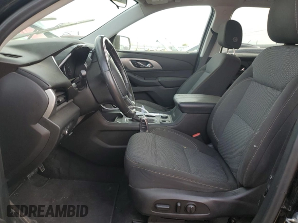 2018 Chevrolet Traverse LT Cloth with VIN 1GNERGKW1JJ250288, listed as a Copart auction lot 54748485 with 122,290 mi miles and Salvage title. Bid and sale history available at DreamBid. Image 7.