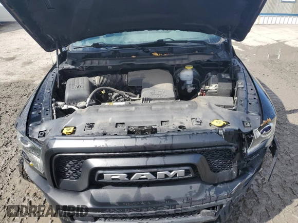 2021 Ram 1500 Classic Warlock with VIN 1C6RR7GG5MS529387, listed as a Copart auction lot 46921485 with 41,198 mi miles and Salvage Title. Bid and sale history available at carsss.com. Image 11.