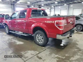 2012 Ford F-150 XL with VIN 1FTFW1ET4CKE22489, listed as a Copart auction lot 51338375 with 244,955 mi miles and Salvage Title. Bid and sale history available at DreamBid. Image 2.