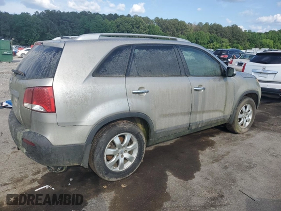 2013 Kia Sorento LX with VIN 5XYKT4A6XDG355249, listed as a Copart auction lot 54453835 with 202,996 mi miles and Clean Title. Bid and sale history available at carsss.com. Image 3.