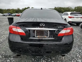 2013 Infiniti M37 with VIN JN1BY1AR7DM602898, listed as a Copart auction lot 79748604 with 247,068 mi miles and Salvage Title. Bid and sale history available at carsss.com. Image 6.