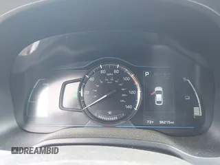 2017 Hyundai Ioniq Blue with VIN KMHC65LC2HU048243, listed as a IAAI auction lot 41945177 with 96,215 mi miles and . Bid and sale history available at DreamBid. Image 7.