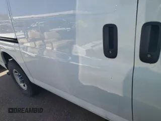 2021 Chevrolet Express Cargo with VIN 1GCWGAFP2M1303233, listed as a IAAI auction lot 42731173 with 57,034 mi miles and . Bid and sale history available at DreamBid. Image 9.