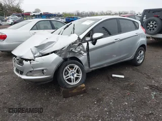 2017 Ford Fiesta SE with VIN 3FADP4EJ5HM104763, listed as a IAAI auction lot 42009697 with 117,980 mi miles. Bid and sale history available at carsss.com. Image 17.