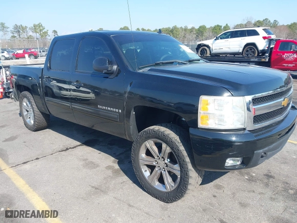 2009 Chevrolet Silverado 1500 LTZ with VIN 3GCEK33389G167139, listed as a IAAI auction lot 41490632 with 221,604 mi miles. Bid and sale history available at carsss.com. Image 1.