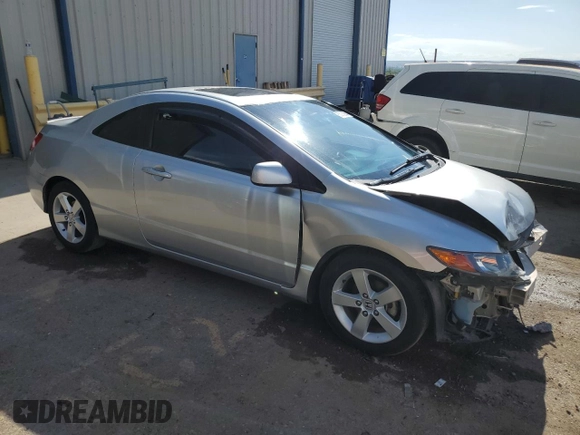 2006 Honda Civic Cpe EX with VIN 2HGFG11816H522853, listed as a Copart auction lot 65270984 with 47,536 mi miles and Salvage Title. Bid and sale history available at carsss.com. Image 4.