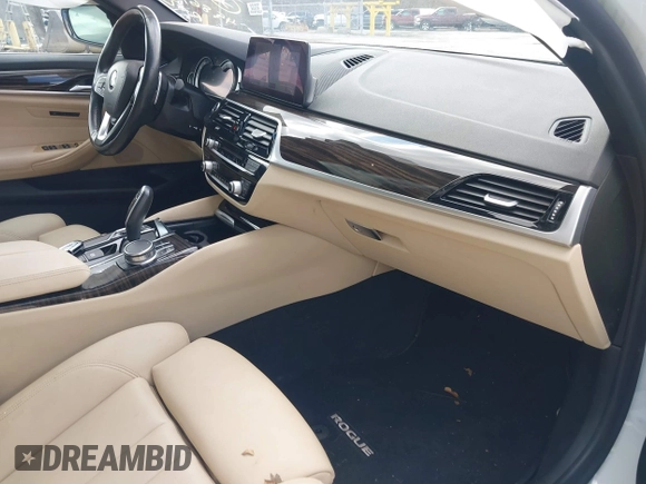 2019 BMW 5 Series 530i xDrive with VIN WBAJA7C5XKWW23351, listed as a IAAI auction lot 41760342 with 45,869 mi miles and . Bid and sale history available at carsss.com. Image 5.