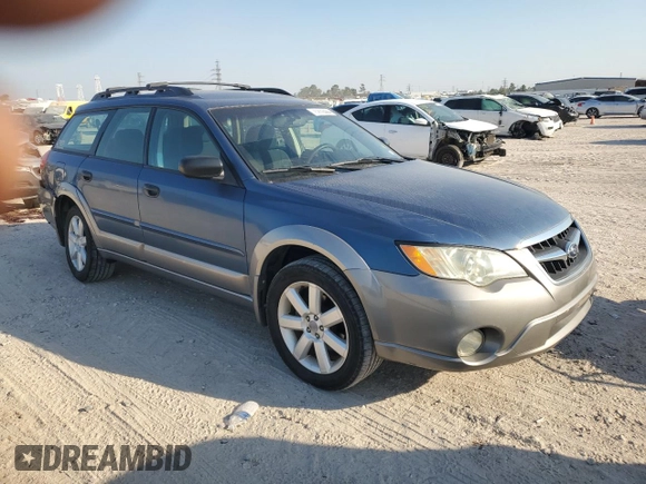 2009 Subaru Outback Special Edtn with VIN 4S4BP61C897333515, listed as a Copart auction lot 75859444 with 117,684 mi miles and Salvage Title. Bid and sale history available at carsss.com. Image 4.