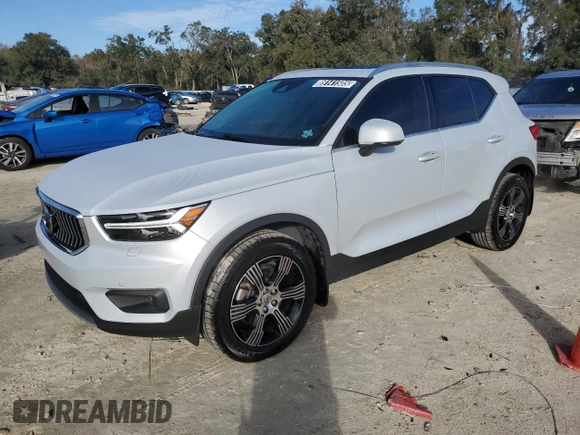 2021 Volvo XC40 Inscription with VIN YV4AC2HL6M2573031, listed as a Copart auction lot 89141505 with 112,348 mi miles and Clean Title. Bid and sale history available at carsss.com. Image 1.