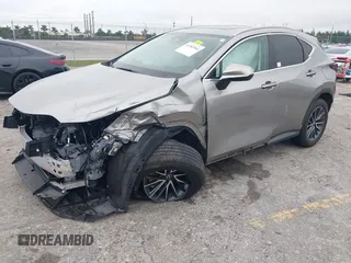 2024 Lexus NX 250 with VIN 2T2ADCAZ2RC014553, listed as a IAAI auction lot 41383564 with 8,403 mi miles and . Bid and sale history available at DreamBid. Image 2.