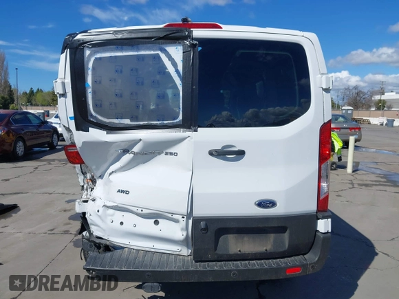 2021 Ford Transit Cargo with VIN 1FTBR2Y80MKA35393, listed as a IAAI auction lot 41732236 with 24,799 mi miles and . Bid and sale history available at DreamBid. Image 16.