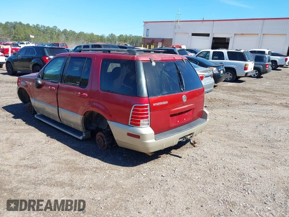 2004 Mercury Mountaineer Convenience z VIN 4M2ZU86K04UJ13622, wystawiony jako IAAI lot #41695203 z przebiegiem Nie podano mil oraz . Historia ofert i sprzedaży dostępna na DreamBid. Obrazek 3.