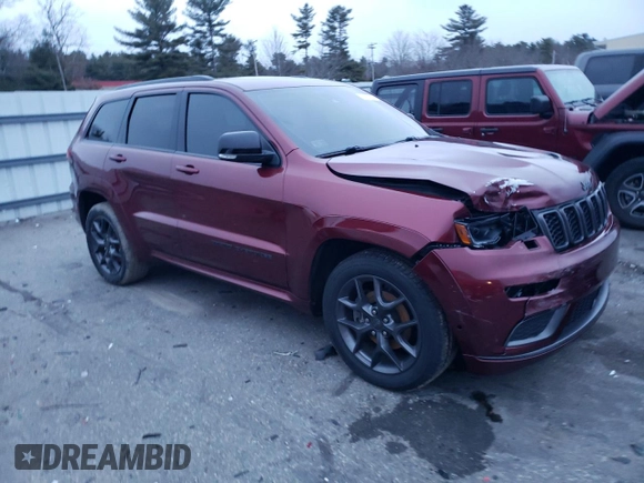 2019 Jeep Grand Cherokee Limited X with VIN 1C4RJFBT5KC728929, listed as a Copart auction lot 80827854 with 150,089 mi miles and Salvage title. Bid and sale history available at DreamBid. Image 4.
