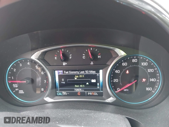 2017 Chevrolet Malibu LT with VIN 1G1ZE5ST6HF187260, listed as a IAAI auction lot 41869143 with 72,605 mi miles and . Bid and sale history available at DreamBid. Image 7.