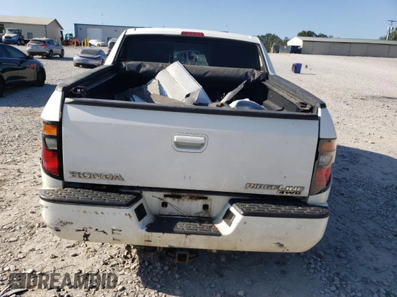 2006 Honda Ridgeline RTL with VIN 2HJYK165X6H546911, listed as a Copart auction lot 74981684 with 223,338 mi miles and Salvage Title. Bid and sale history available at carsss.com. Image 6.