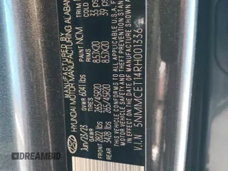 2024 Genesis GV70 Advanced z VIN 5NMMCET14RH001336, wystawiony jako Copart lot #74972834 z przebiegiem Nie podano mil oraz Szkoda całkowita • Salvage title. Historia ofert i sprzedaży dostępna na DreamBid. Obrazek 14.