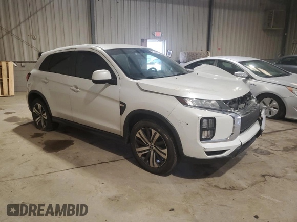 2020 Mitsubishi Outlander ES with VIN JA4AP3AU4LU016891, listed as a Copart auction lot 53312175 with 202,383 mi miles and Salvage title. Bid and sale history available at DreamBid. Image 4.
