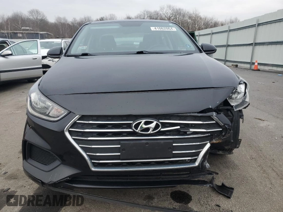 2020 Hyundai Accent SE with VIN 3KPC24A66LE113688, listed as a Copart auction lot 41062064 with 53,562 mi miles. Bid and sale history available at carsss.com. Image 5.