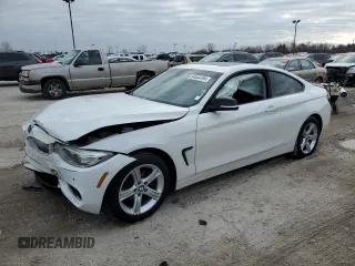 2015 BMW 4 Series 428i xDrive z VIN WBA3N9C50FK247460, wystawiony jako Copart lot #84444194 z przebiegiem 95 233 mil mil oraz Czysty tytuł • Clean title. Historia ofert i sprzedaży dostępna na DreamBid. Obrazek 1.