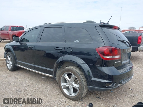 2017 Dodge Journey Crossroad Plus with VIN 3C4PDCGB3HT556863, listed as a IAAI auction lot 41629766 with 105,079 mi miles. Bid and sale history available at carsss.com. Image 3.