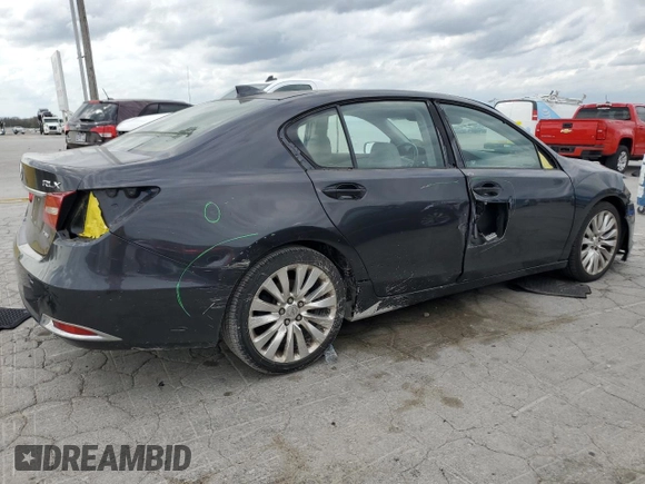 2014 Acura RLX Tech Pkg with VIN JH4KC1F5XEC003503, listed as a Copart auction lot 51768235 with 202,083 mi miles and Clean Title. Bid and sale history available at carsss.com. Image 3.