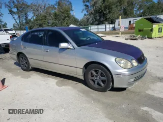 2004 Lexus GS 300 z VIN JT8BD69S340197089, wystawiony jako Copart lot #45417645 z przebiegiem 170 337 mil mil oraz Szkoda całkowita • Salvage title. Historia ofert i sprzedaży dostępna na DreamBid. Obrazek 4.