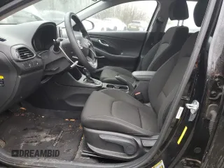 2019 Hyundai Elantra GT with VIN KMHH35LE0KU106888, listed as a Copart auction lot 77572794 with 31,331 mi miles and Salvage Title. Bid and sale history available at carsss.com. Image 7.