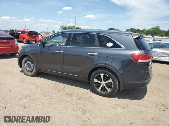 2016 Kia Sorento EX with VIN 5XYPH4A58GG117774, listed as a Copart auction lot 58323205 with 111,712 mi miles and Salvage title. Bid and sale history available at DreamBid. Image 2.