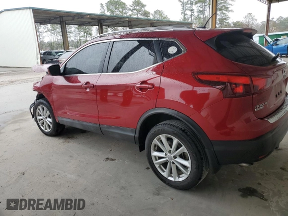 2017 Nissan Rogue SV with VIN JN1BJ1CP9HW014026, listed as a Copart auction lot 44653835 with 34,669 mi miles and Salvage title. Bid and sale history available at DreamBid. Image 2.