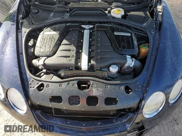 2010 Bentley Continental GT with VIN SCBDP3ZA5AC062877, listed as a Copart auction lot 74904174 with 22,754 mi miles and Non Repairable. Bid and sale history available at DreamBid. Image 11.