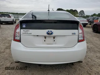 2013 Toyota Prius One with VIN JTDKN3DU6D5645866, listed as a Copart auction lot 54326485 with 92,851 mi miles and Salvage Title. Bid and sale history available at DreamBid. Image 6.