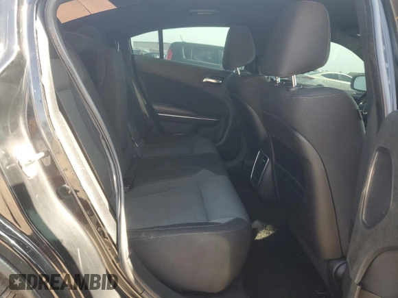 2015 Dodge Charger SXT with VIN 2C3CDXHGXFH896327, listed as a Copart auction lot 55931805 with 204,345 mi miles and Salvage Title. Bid and sale history available at DreamBid. Image 10.