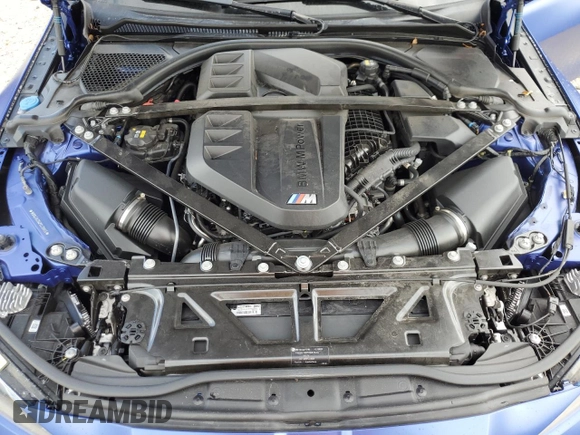 2023 BMW M4 Competition xDrive with VIN WBS43AZ04PCL39055, listed as a Copart auction lot 59285034 with 29,554 mi miles and Non Repairable. Bid and sale history available at carsss.com. Image 11.