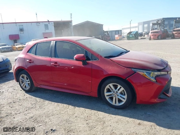 2021 Toyota Corolla Hatchback SE with VIN JTND4MBE7M3124787, listed as a IAAI auction lot 41697878 with 20,531 mi miles. Bid and sale history available at carsss.com. Image 14.