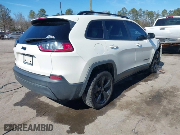 2019 Jeep Cherokee Latitude Plus with VIN 1C4PJLLB2KD296144, listed as a IAAI auction lot 41681051 with 199,698 mi miles and . Bid and sale history available at DreamBid. Image 4.