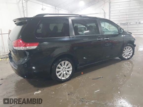 2014 Toyota Sienna Ltd with VIN 5TDDK3DC7ES072058, listed as a IAAI auction lot 41548332 with 153,742 mi miles. Bid and sale history available at carsss.com. Image 4.