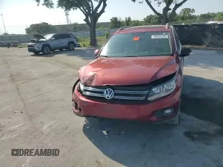 2012 Volkswagen Tiguan SE with VIN WVGAV7AX9CW003857, listed as a Copart auction lot 58356295 with 202,794 mi miles and Salvage title. Bid and sale history available at DreamBid. Image 14.