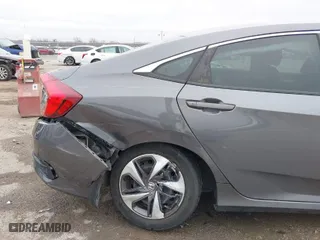2019 Honda Civic Sedan LX with VIN 19XFC2F68KE032651, listed as a IAAI auction lot 41489767 with 48,128 mi miles. Bid and sale history available at carsss.com. Image 6.