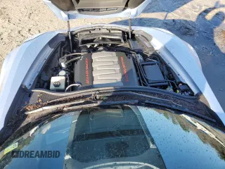 2017 Chevrolet Corvette Grand Sport 2LT with VIN 1G1YY2D73H5106495, listed as a Copart auction lot 43695095 with 50,133 mi miles and Salvage Title. Bid and sale history available at carsss.com. Image 12.