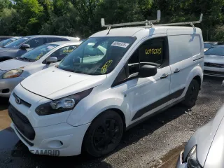 2015 Ford Transit Connect XLT with VIN NM0LS6F71F1188073, listed as a Copart auction lot 60956325 with 153,723 mi miles and Salvage title. Bid and sale history available at DreamBid. Image 1.