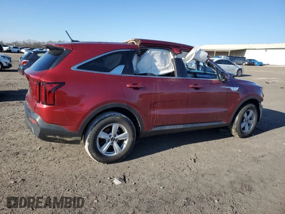 2022 Kia Sorento LX with VIN 5XYRG4LC0NG094947, listed as a Copart auction lot 42786475 with 0 mi miles and Salvage Title. Bid and sale history available at carsss.com. Image 3.