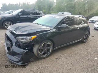 2019 Hyundai Veloster Turbo с VIN KMHTH6ABXKU008137, выставлен на аукционе Copart как лот 64395155 с пробегом 141 550 миль миль и Списание • Salvage title. История ставок и продаж доступна на DreamBid. Изображение 1.