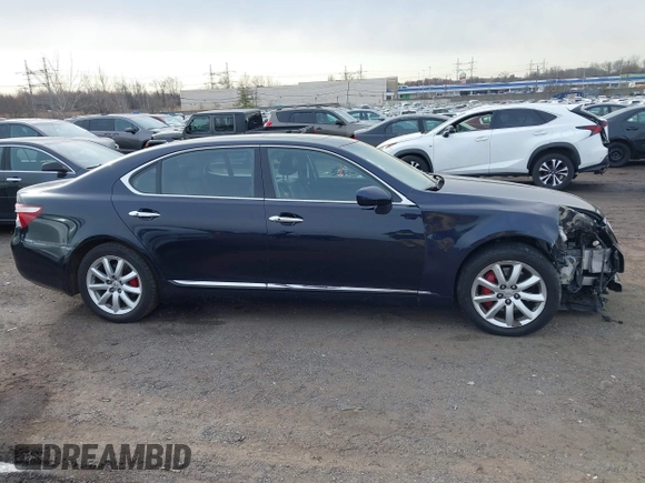 2008 Lexus LS LWB with VIN JTHGL46F785021269, listed as a IAAI auction lot 41882714 with 123,534 mi miles. Bid and sale history available at carsss.com. Image 13.