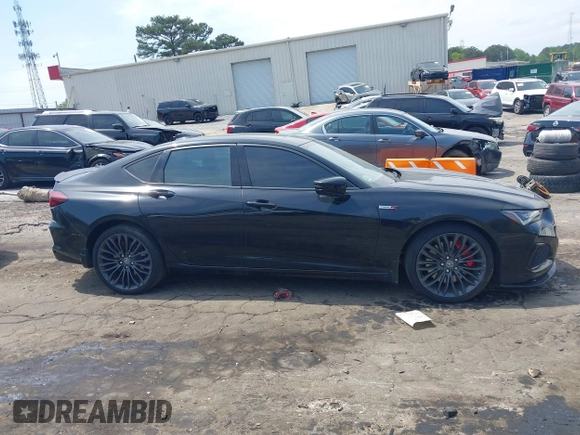 2021 Acura TLX Type S with VIN 19UUB7F08MA000700, listed as a IAAI auction lot 41964358 with Not Provided miles. Bid and sale history available at carsss.com. Image 12.