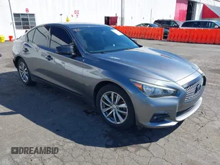2014 Infiniti Q50 Premium z VIN JN1BV7AR4EM700364, wystawiony jako IAAI lot #42032156 z przebiegiem 75 469 mil mil oraz . Historia ofert i sprzedaży dostępna na DreamBid. Obrazek 1.