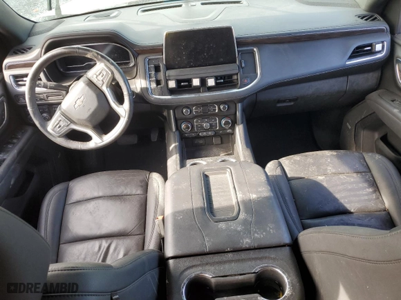 2022 Chevrolet Tahoe Z71 with VIN 1GNSKPKD1NR140015, listed as a Copart auction lot 88928635 with 0 mi miles and Salvage Title. Bid and sale history available at carsss.com. Image 8.