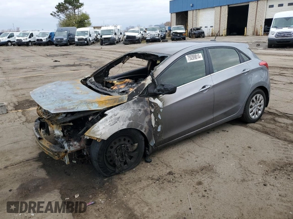 2016 Hyundai Elantra GT with VIN KMHD35LH1GU277567, listed as a Copart auction lot 79289814 with 0 mi miles and Clean Title. Bid and sale history available at carsss.com. Image 1.
