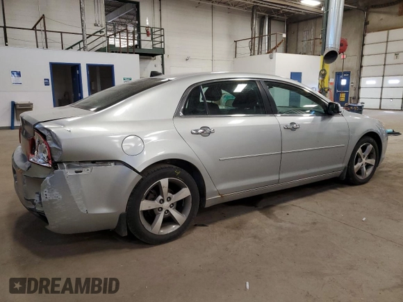 2012 Chevrolet Malibu 1LT with VIN 1G1ZC5E05CF166061, listed as a Copart auction lot 49336775 with 207,442 mi miles and Salvage Title. Bid and sale history available at DreamBid. Image 3.